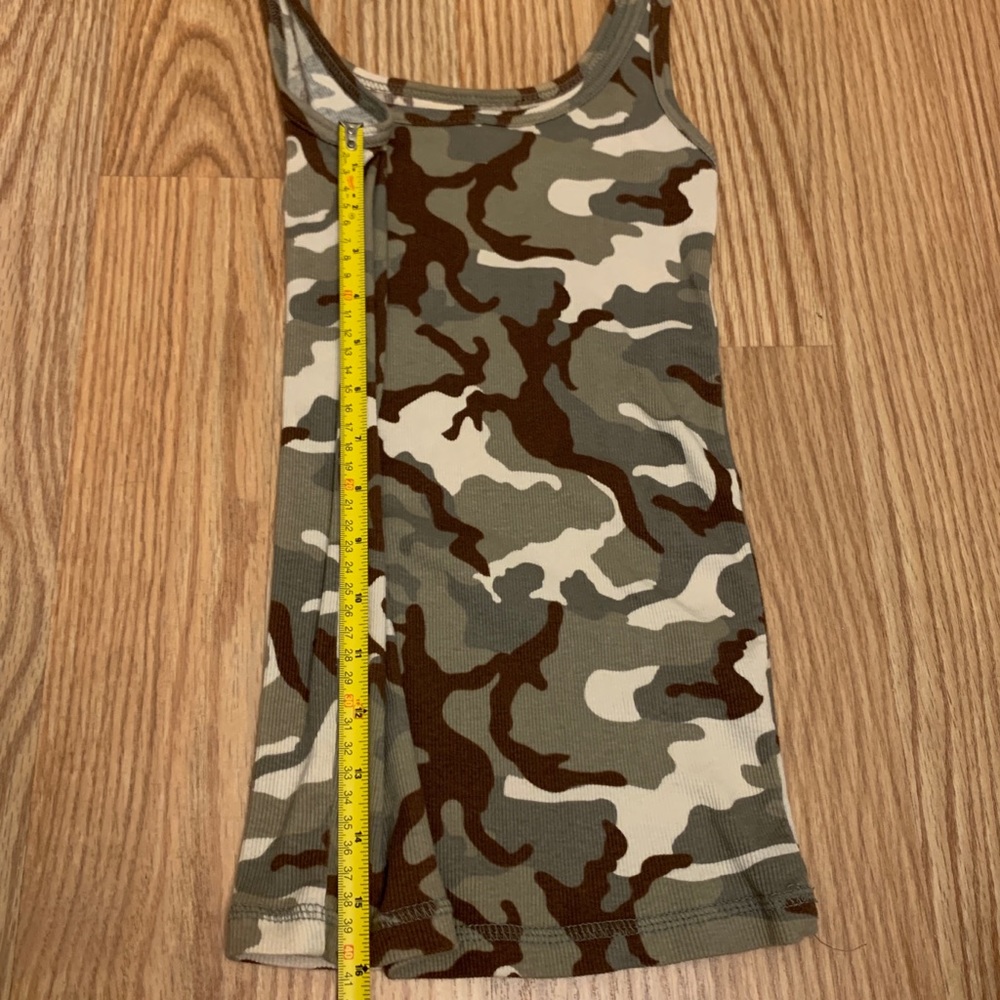 NWOT ARIZONA Camo Tank Top - Picture 7 of 8